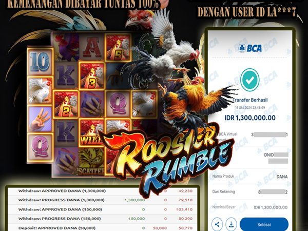 KEMENANGAN MEMBER ~ ROOSTER RUMBLE