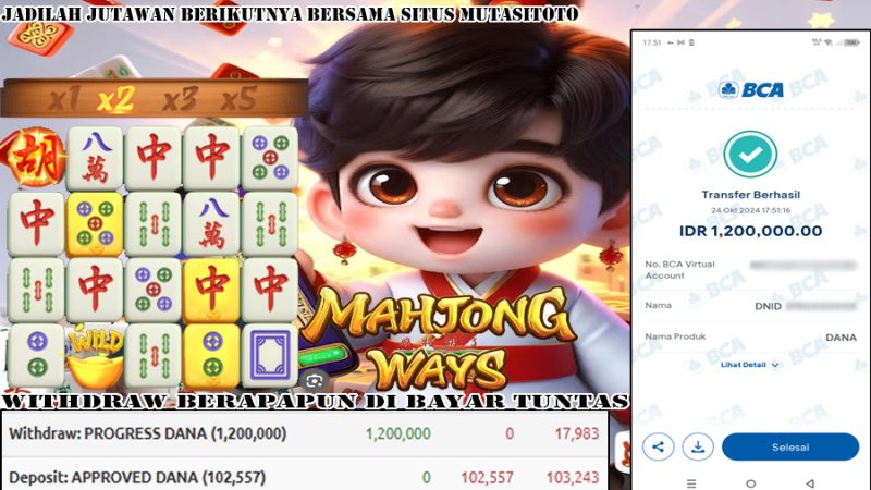 KEMENANGAN BERMAIN DI MAHJONG WAYS