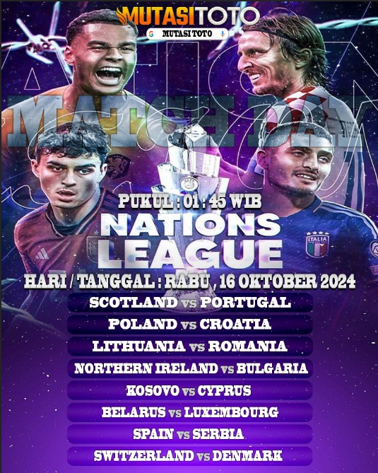 PERTANDINGAN UEFA NATIONS LEAUGE