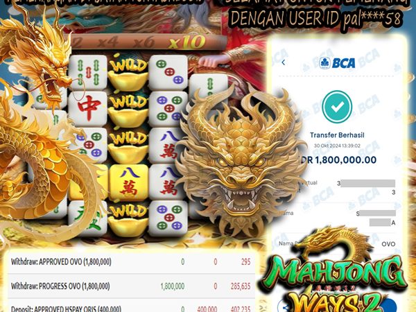 WITHDRAW MAHJONG WAYS 2