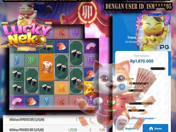 KEMENANGAN BERMAIN DI LUCKY NEKO