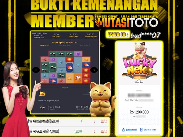 100% WITHDRAW LUCKY NEKO