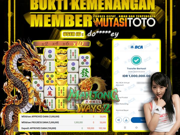 WITHDRAW MAHJONG WAYS 2