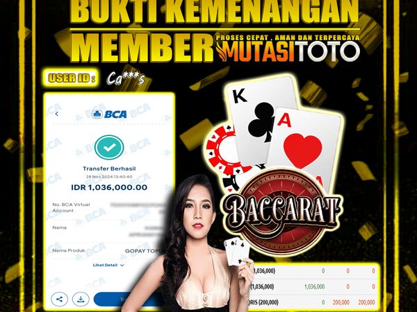 WITHDRAW BACCARAT CLASSIC