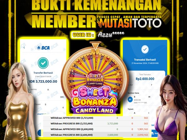 WITHDRAW SWEET BONANZA CANDYLAND