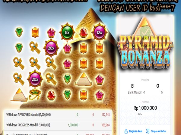 MENANG BESAR MEMBER JEPE JUTAWAN –  PYRAMID BONANZA