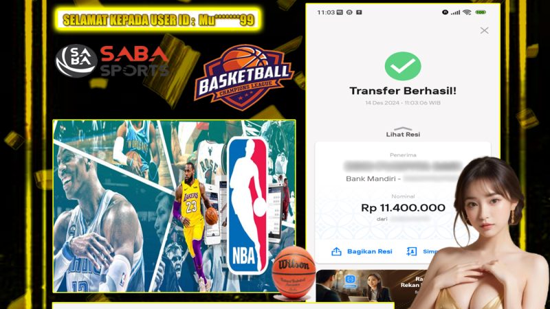 KEMENANGAN MEMBER BERMAIN DI SABA SPORTSBOOK