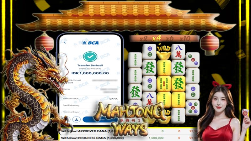 WITHDRAW MAHJONG WAYS