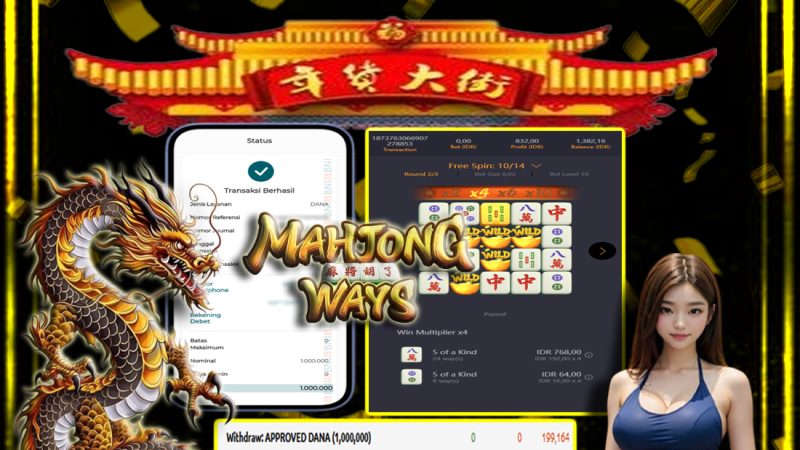 WITHDRAW MAHJONG WAYS