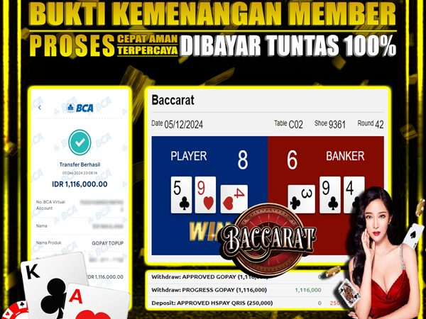 WITHDRAW BACCARAT CLASSIC