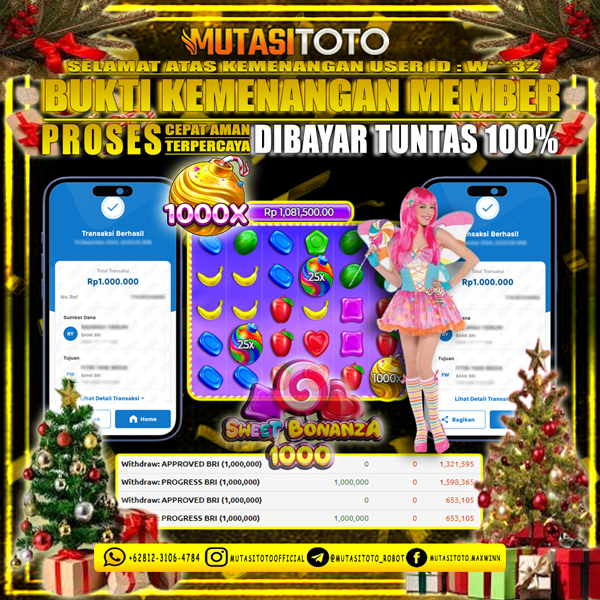 WITHDRAW SWEET BONANZA 1000