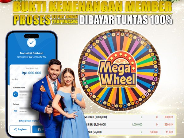 WITHDRAW MEMBER BERMAIN MEGA WHEEL