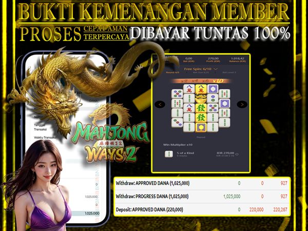 WITHDRAW MAHJONG WAYS 2