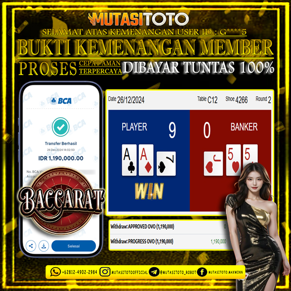 WITHDRAW BACCARAT CLASSIC