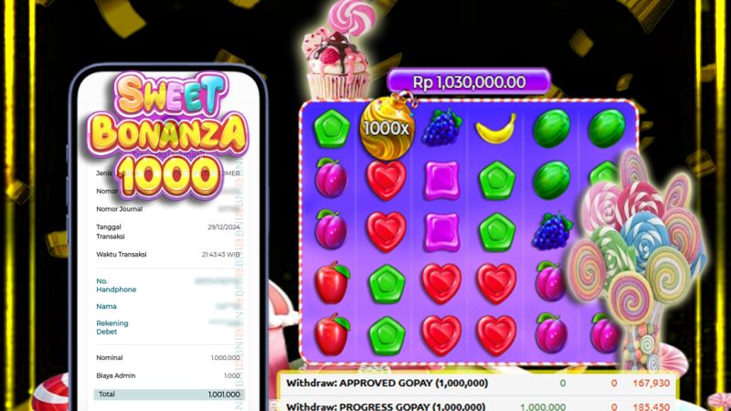 WITHDRAW SWEET BONANZA 1000