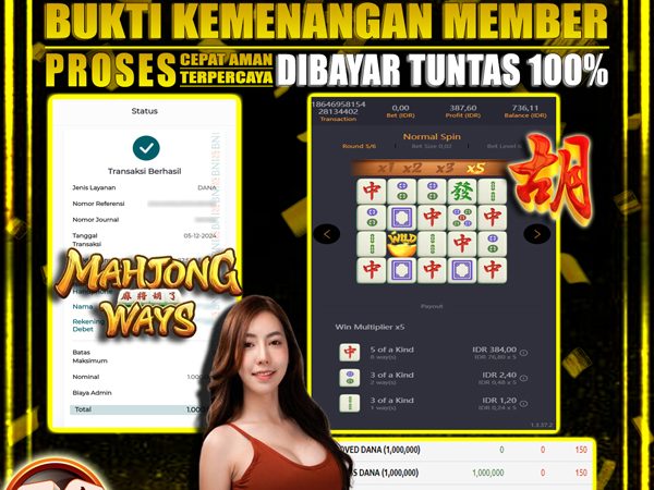 WITHDRAW MEMBER BERMAIN MAHJONG WAYS