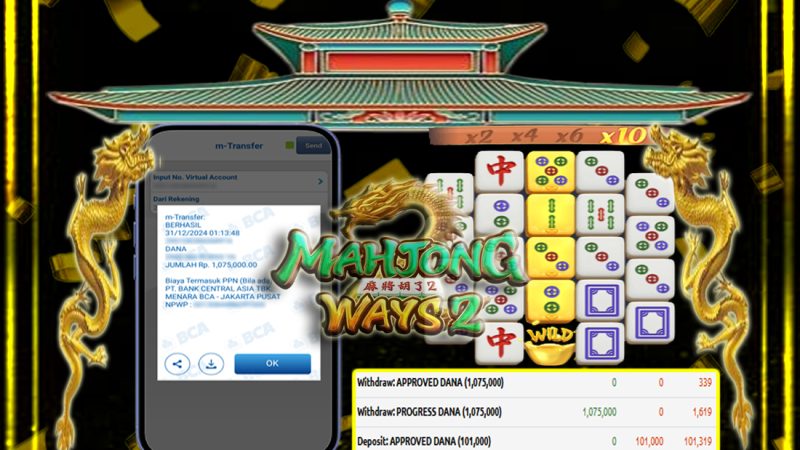 WITHDRAW MAHJONG WAYS 2