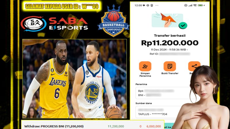 KEMENANGAN MEMBER BERMAIN DI SABA SPORTSBOOK