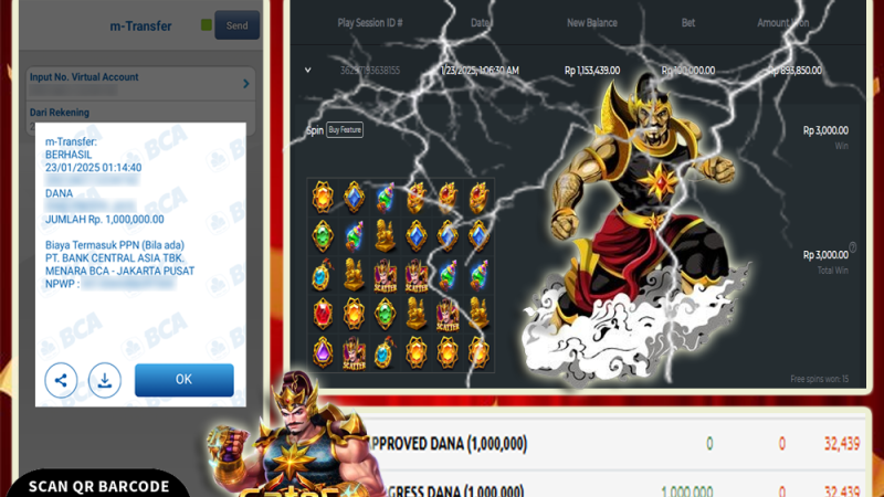 WITHDRAW GATES OF GATOT KACA 1000