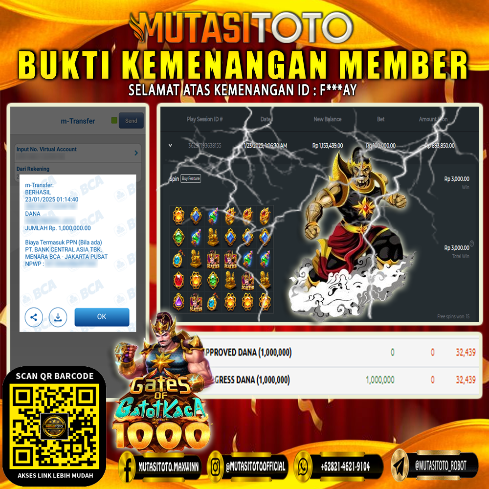 WITHDRAW GATES OF GATOT KACA 1000