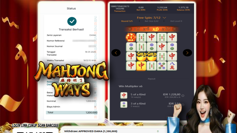 WITHDRAW MAHJONG WAYS