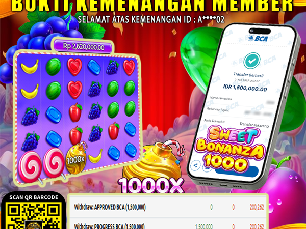 WITHDRAW SWEET BONANZA 1000