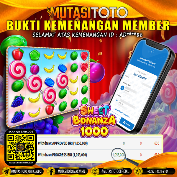 WITHDRAW SWEET BONANZA 1000