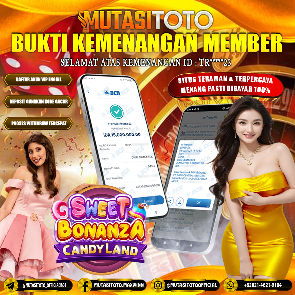 KEMENANGAN MEMBER BERMAIN DI LIVE – SWEET BONANZA CANDYLAND