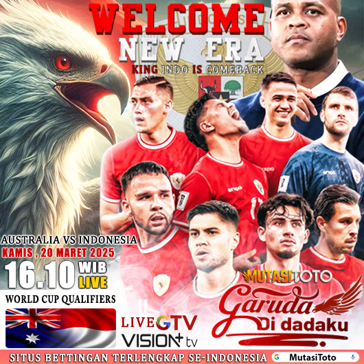 PERTANDINGAN AUSTRALIA VS INDONESIA